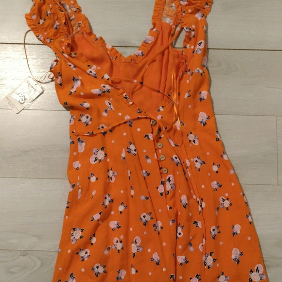 Free People Like A Lady Floral Mini Dress - Picture 4 of 7